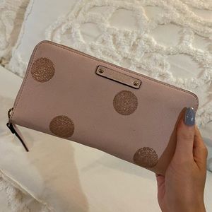 Kate spade glitter wallet